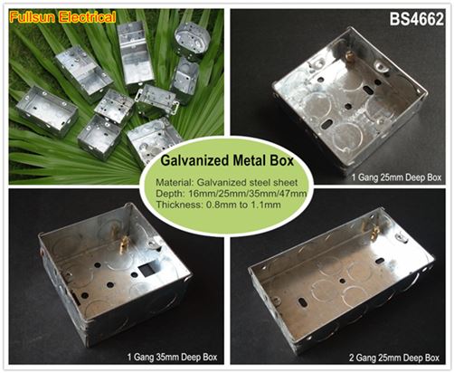 Single gang box