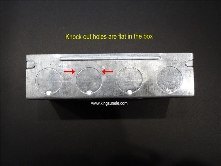 2 Gang Receptacle Box
