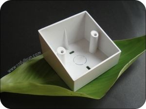 1 banda PVC elektriskā kaste ugunsdrošs